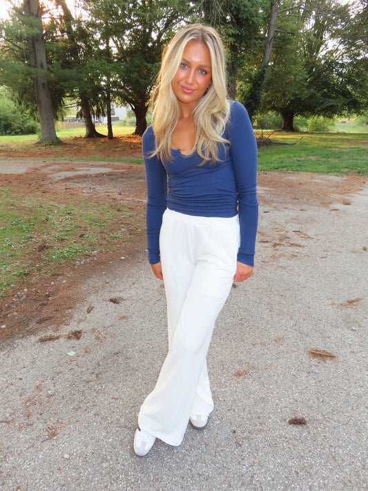 Vanessa Jogger in Ivory