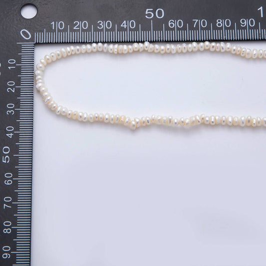 Dainty Rice Seed Freshwater Pearl Necklace