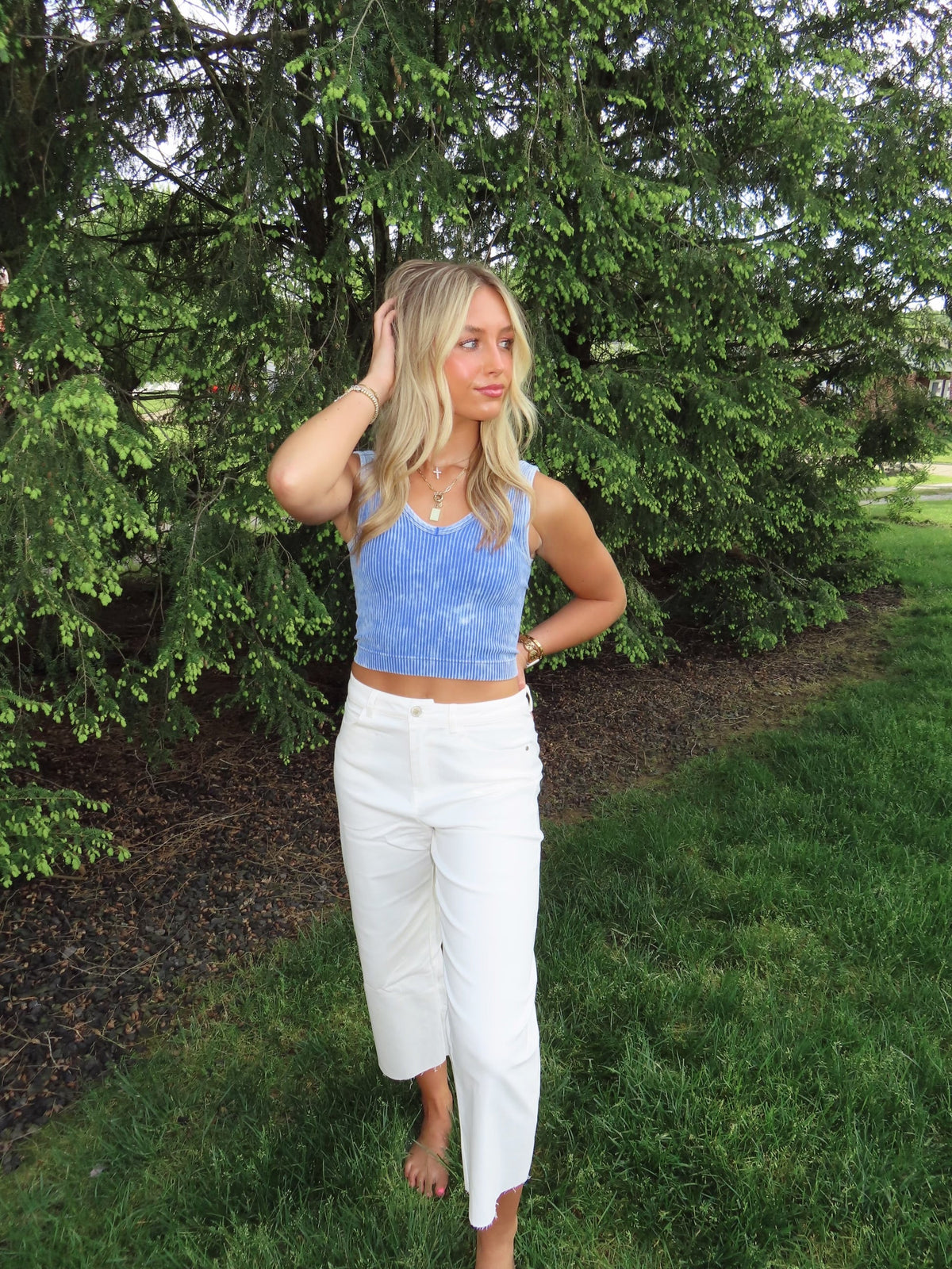 Boston Straight Leg Cropped Pants
