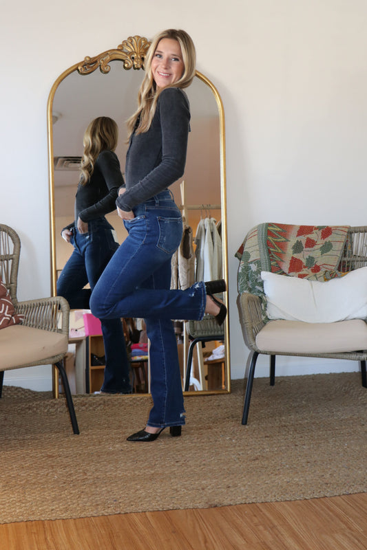 Vervet High Rise Slim Jean