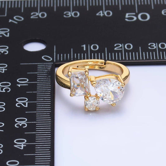 Teardrop Round Ring
