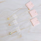 Sweet Square Pendant Necklace: Princess Pink