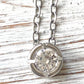 Crystal necklace minimalist layering boutique salon jewelry: 18” / Gold