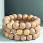 Wood Bead Bracelet