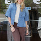 Short Sleeve Denim Jacket