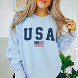 Comfort Colors Crew Sweatshirt: Baby Blue