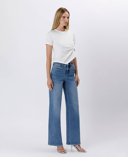 Lovervet Tummy Control High Rise Baggy Jeans