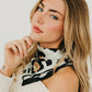 Sylvie Leopard Square Scarf: Brown