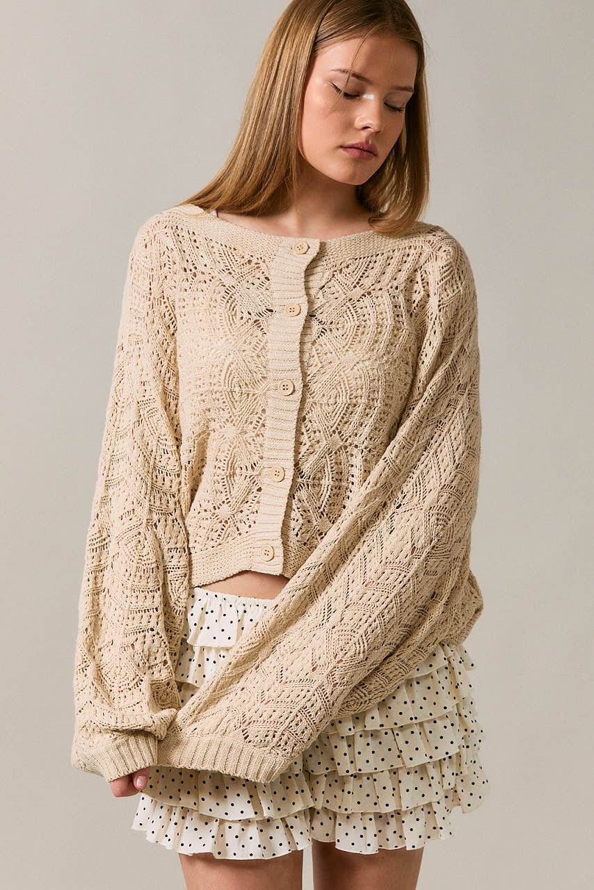 Oatmeal Cardigan