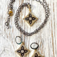Designer inspired earrings,boutique, salon, trendy