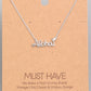 Aloha Palm Tree Pendant Necklace
