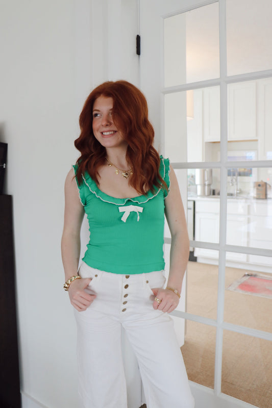 Lush Lux Bow Tank Top