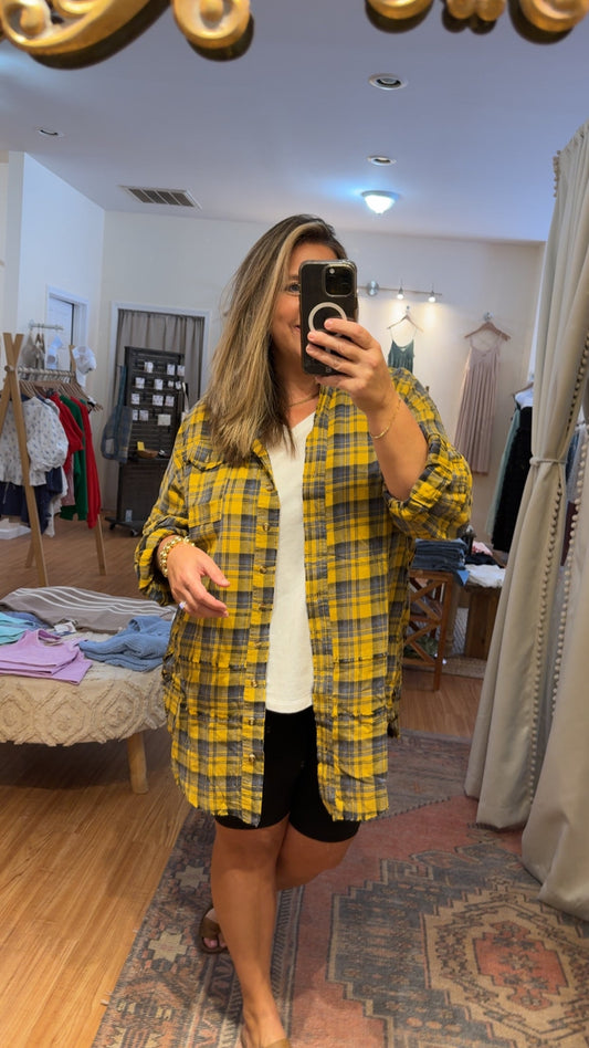 Bonfire Top in Marigold