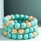 Wood Bead Bracelet