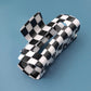 Jumbo Checker Hair Clips