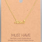 Aloha Palm Tree Pendant Necklace