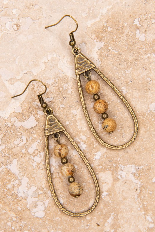 Dylan Sherry Jasper Earrings