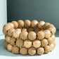Wood Bead Bracelet