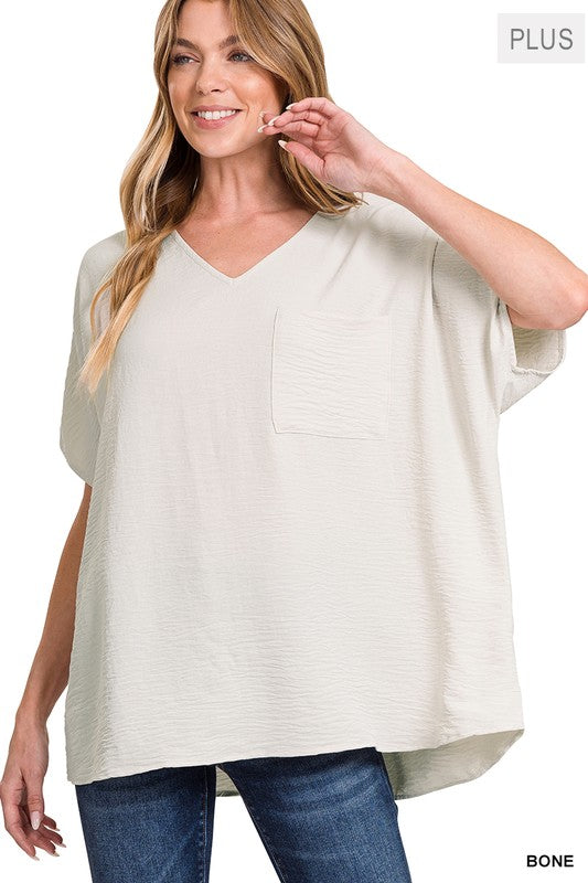 Dara Plus Size Top Bone