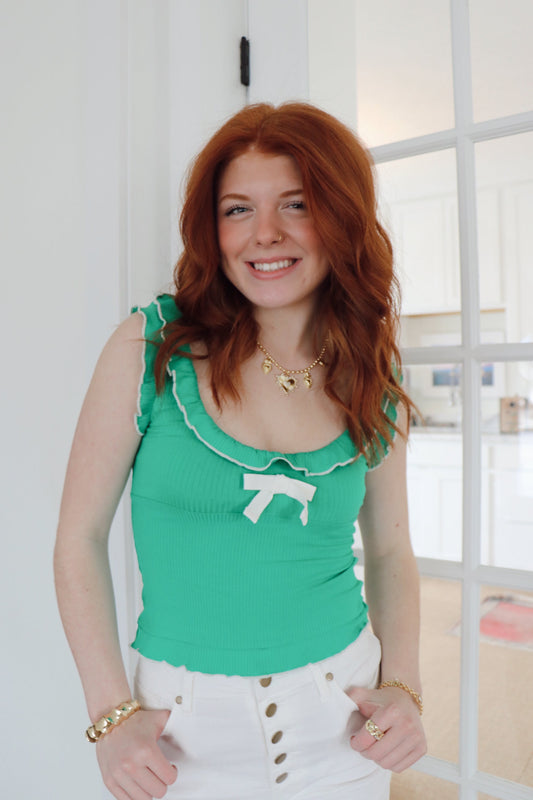 Lush Lux Bow Tank Top