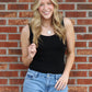 Back to Basics Tank Top -Black