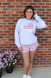 Bows & Stripes Sweatshirt