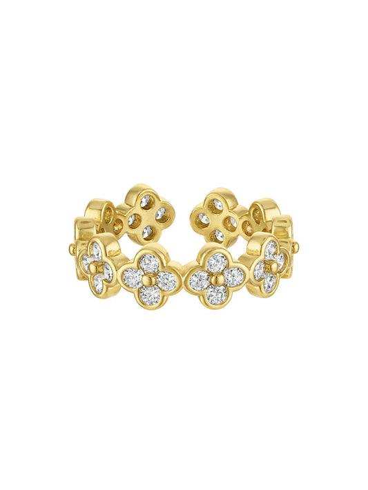 Kinsey Scarlette Quatrefoil RIng