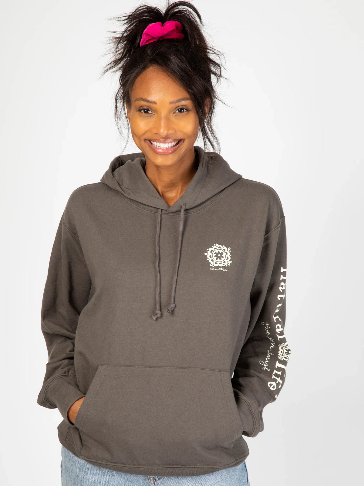 Natural Life Hoodie Sweatshirt - Makes You Happy