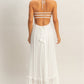 Ocean Breeze Dress- White