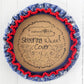 Natural Life Steering Wheel Cover, 15" - Diamond Navy