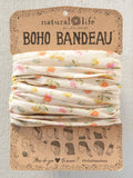 Natural Life Full Boho Bandeau® Headband - Pastel Floral