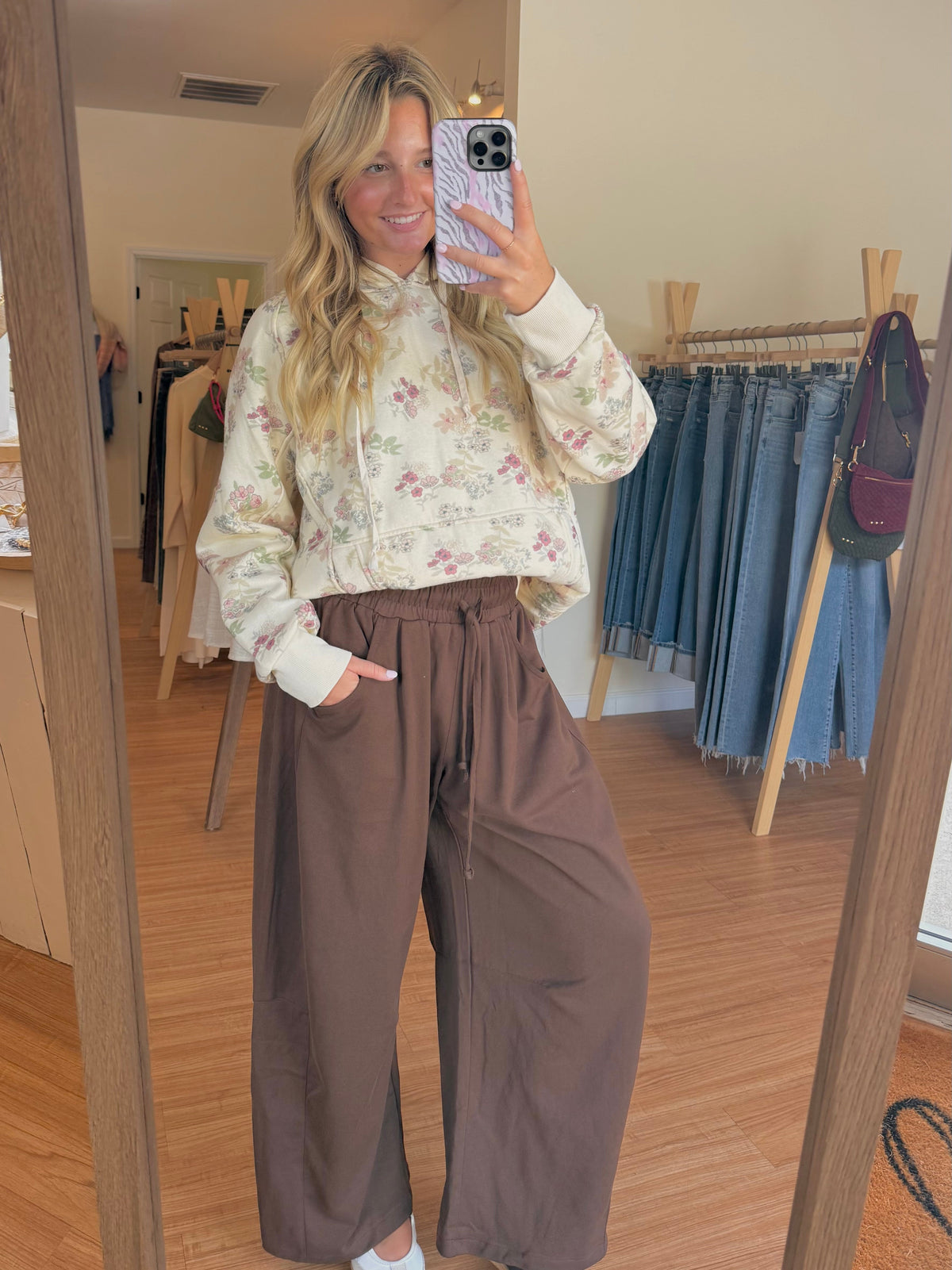Free Spirit Barrel Leg Pants