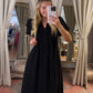 The Muse Dress in Black