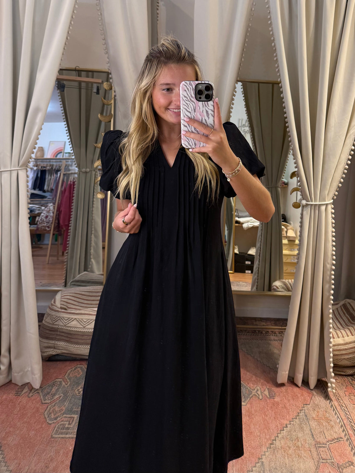 The Muse Dress in Black