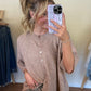 Mocha Moments Half Sleeve Cardigan