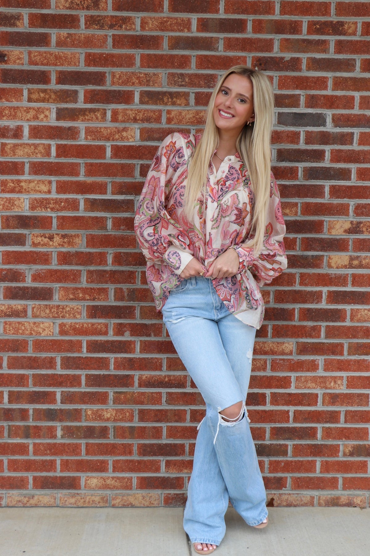 90’s Vintage Super High Rise Flare Jeans