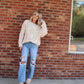 Vervet High Rise Distressed Wide Leg Jeans