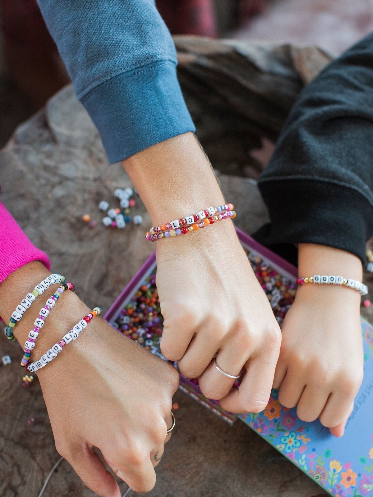 Natural Life Spread Love Bracelet Making Kit