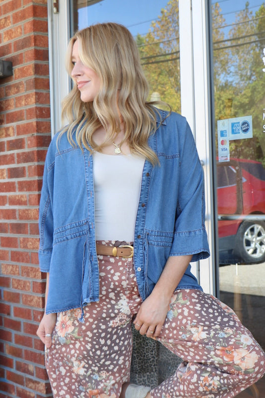 Everyday Denim Top
