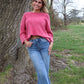 All Star Sweater in Dk Red