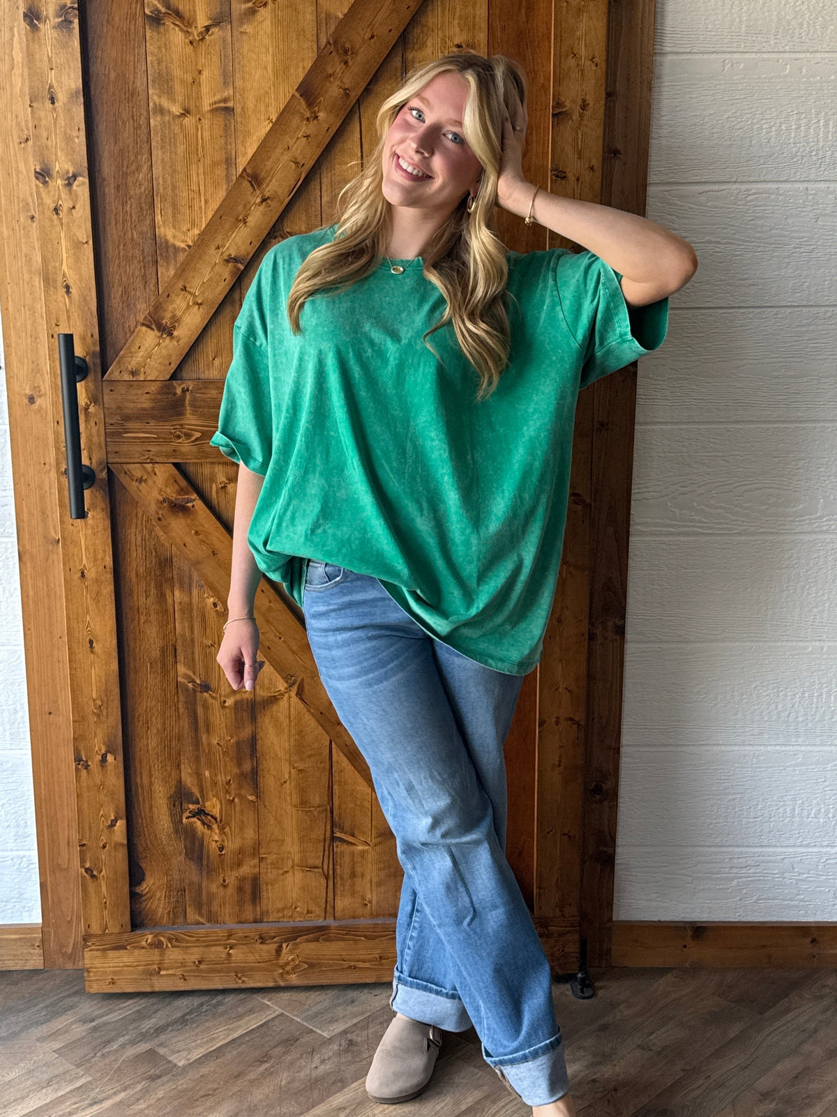 Lived In T-shirt (Regular & Plus Size)