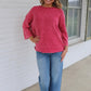 All Star Sweater in Dk Red