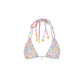 KuLani Kinis Halter Bralette Bikini Top - Moonflower