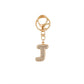 Diamond Initial Bag Charms