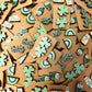 🍀 St Patricks Day Wood Stud Earrings: