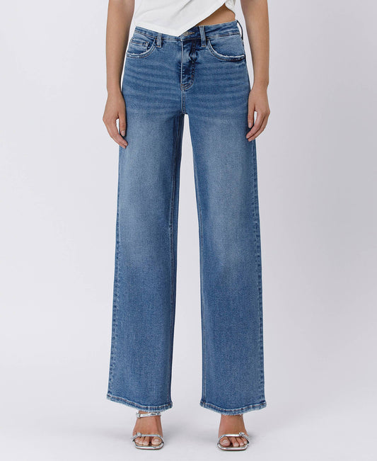 Lovervet Tummy Control High Rise Baggy Jeans